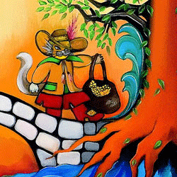  der gestiefelte Kater Brüder Grimm- Märchenfestspiele Hanau Bühnenmusik: P.R.  